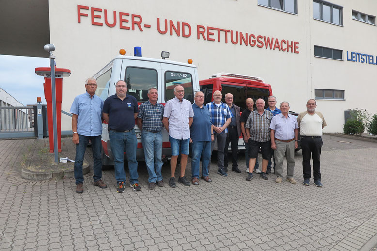 Altersgruppe 2022 beim Besuch der Leitstelle Hameln